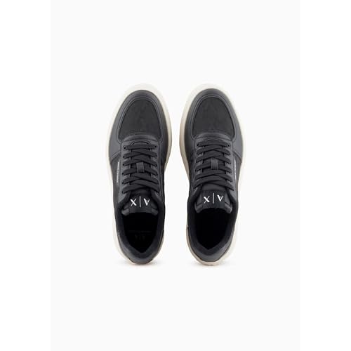 Armani Exchange Men's Lion Suede Clean Sneaker4