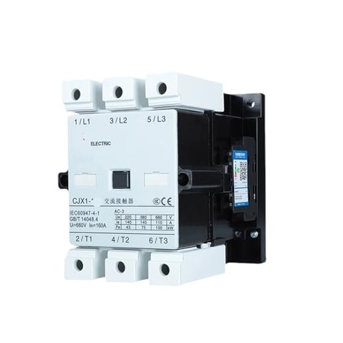 Contacteur électrique CJX1 AC DC 110V pour circuits de commande industriels