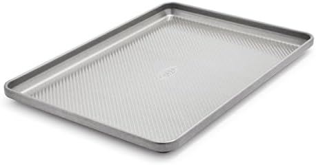 Sur La Table Platinum Pro Heavy Duty Half Sheet Pan, Silver - Thumbnail 2