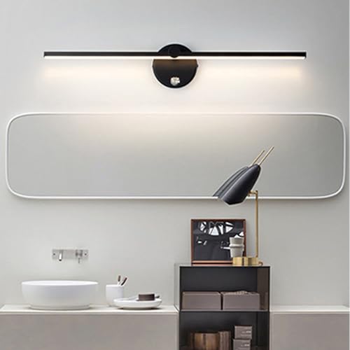 Apliques de pared LED moderno de 50cm con interruptor y luz cálida para dormitorio 7