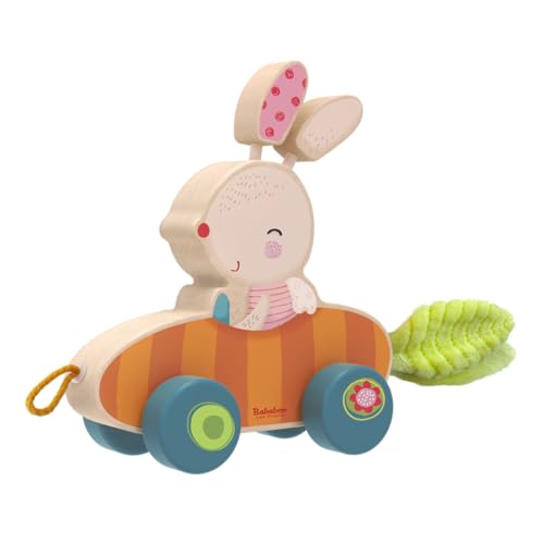 Bunny Pippa Push and Pull Toy | 10+ Months | Beech Wood | Size 7