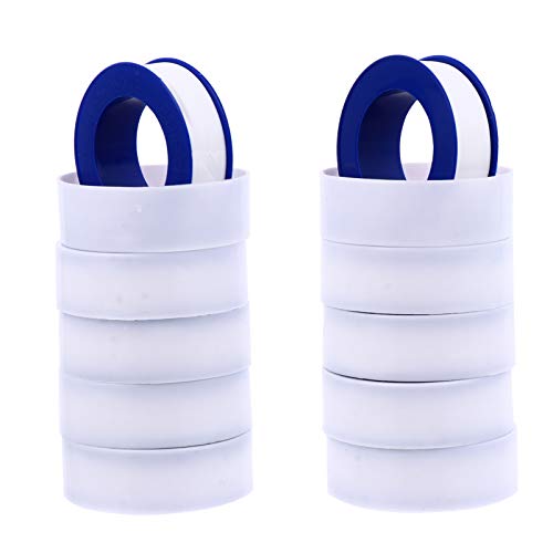 30 peças de fitas de vedação de rosca, fita de teflon selante de tubos PTFE, fita de vedação industr