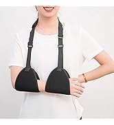 ZJchao Arm Suuport Sling, Shoulder Abduction Sling Immobilizer Arm Pillow for Injury Support Rota...