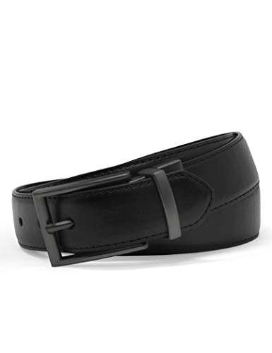 Steve Madden mens Reversible Men's Dress Casual Every Day Leather Belt