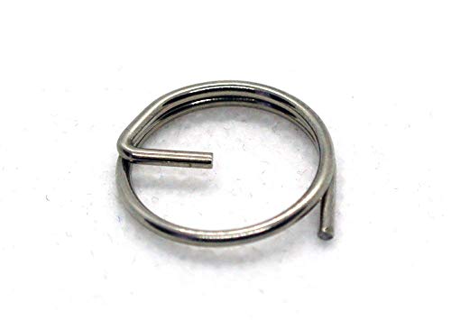 5 x Cotter Split Rings Marine Grade A4 Stainless Steel 316 (1mm Thick x 11mm Outer D)