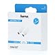 Hama TV-Antennenstecker (2 Antennenstecker TV Koaxialstecker männlich + Koaxialstecker weiblich, Durchmesser 5-7 mm, 2 Stück) weiß