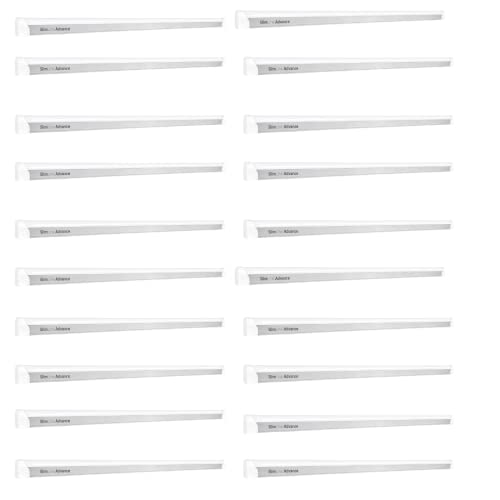 Image of Philips Slimline Advance 25-Watt 2500-lumen Metal Batten Tubelight (Pack of 20) (Natural White) (Study Room Specialist)