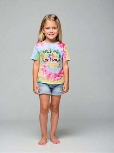 Image of First Day of Kindergarten Shirt First Day of School Gifts for Kids Kindergarten Shirts for Girls T-Shirt Top