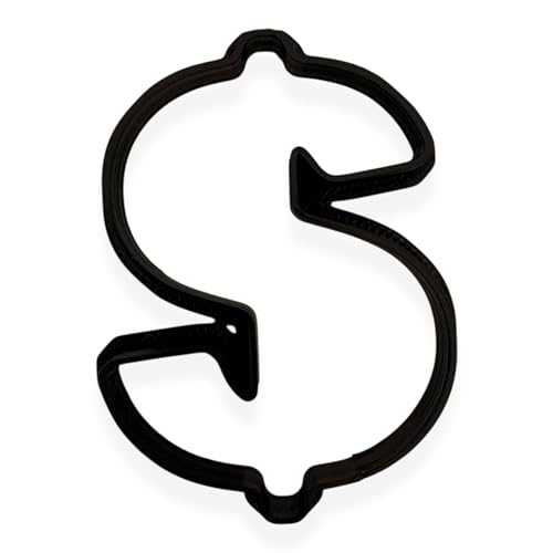 Dollar Sign Cookie Cutter 3 Inch