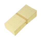NUOBESTY 200 Sheets Chinese Calligraphy Practice Paper with Grids Xuan Paper for Beginners for Brush Writing for Home and Classroom Use