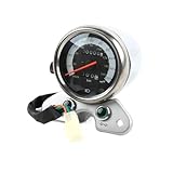 Moto Cuentakilómetros para GN 125 - Medidores De Grupo De Odómetro Y Tacómetro Doble para Motocicleta