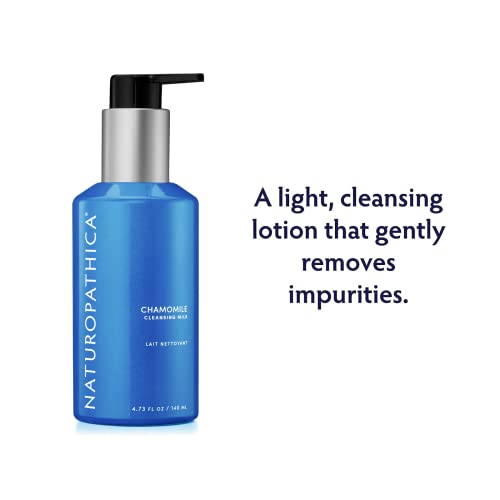 Naturopathica Chamomile Cleansing Milk, Made In Usa - Lightweight Facial Cleanser For Dry & Sensitive Skin - Vegan (5 Oz) #TOP2