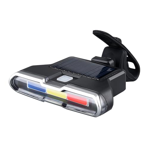 マウンテンバイクテールライト、ロードバイクリアライト、自転車用リアライト、リアテールライト防水充電式サイクリングテールライト防水ヘルメットバックパック安全ストロボランプ。, JH17Q0H5ISM1C5I163