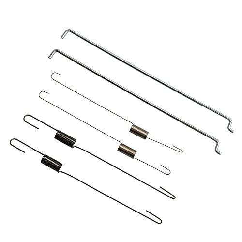 LKXHarleya 6pcs Throttle Return Spring Kit Carburetor Spring Assortment Governor Link Rod Speed Control Spring for Honda GX140 GX160 GX200