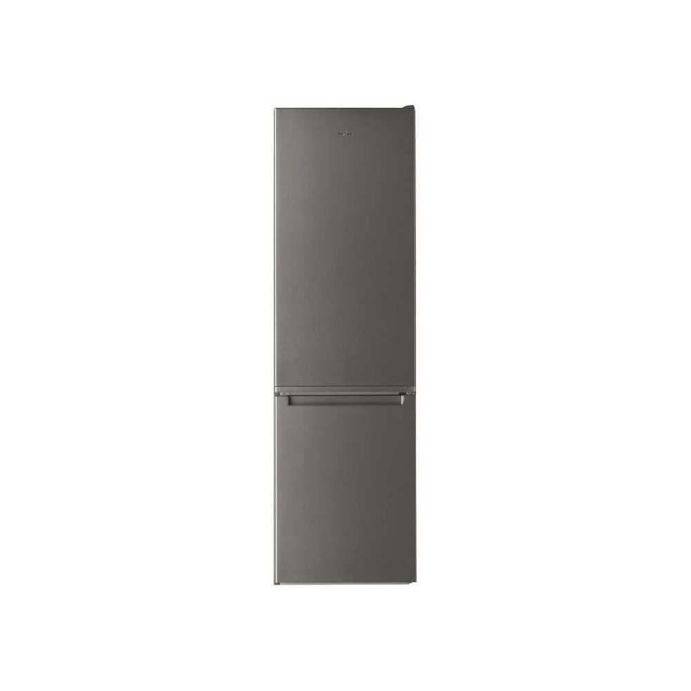 Réfrigérateur congélateur bas - WHIRLPOOL W5921EOX2-372 L (261L +111 L) - Froid statique - L59,5 cm x H 201,1 cm - Optic in