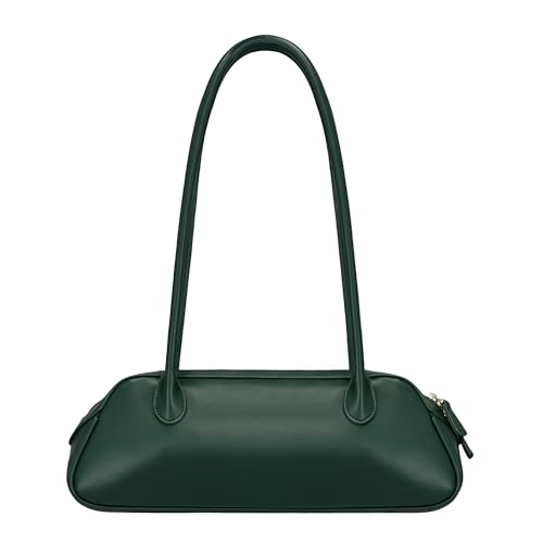 Dark-green shoulder bag