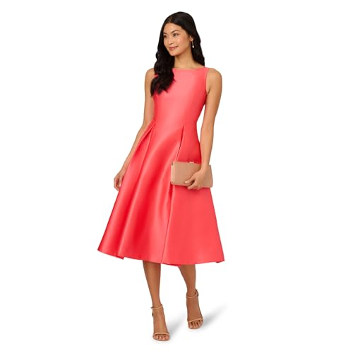 Image of Adrianna Papell Sleeveless Tea Length Dress