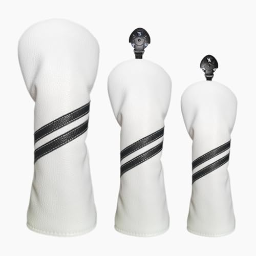 PU Leather Headcovers Set with Tags