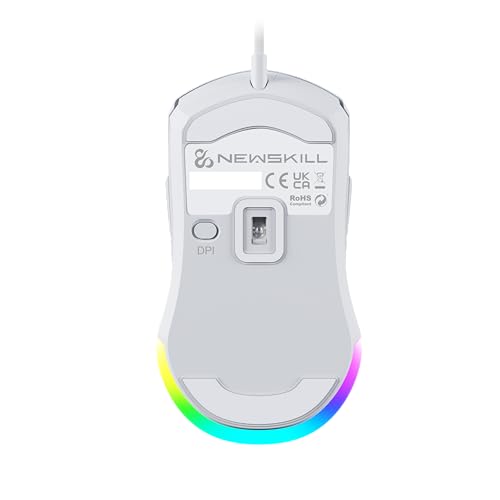 Chiron Ratón Gaming RGB 8000DPI Color Blanco - Mouse gaming - Immagine 3