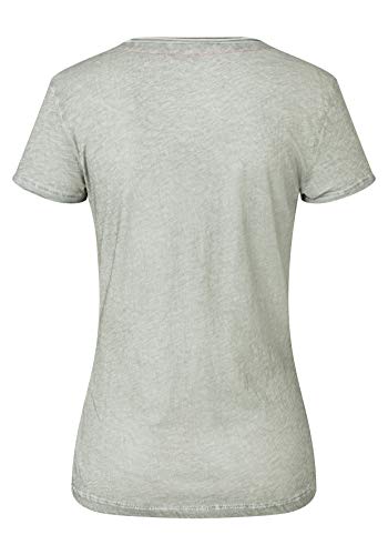 Timezone Printed T-Shirt, Grigio Tempesta, M Donna...