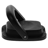 Generico Manopola di Ricambio Pomello Pieghevole Superficie Liscia Nero per Coperchio Pentola in Pp per Utensili da Cucina