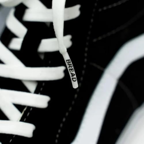 Image of Bread Elastic Xtra Stretch No-Tie Shoelaces - Durable Slip-On Laces for Sneakers & Boots, Kids & Adults, Travel-Friendly
