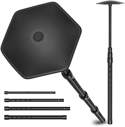 Rhino Valley Telescopic Golf Bag Holder, Aluminum Alloy Adjustable Travel Bag Holder Rod with Top Cover, Golf Stand Protective Bag Accessory Rhino Valley Telescopic Golf Bag Holder, Aluminum Alloy Adjustable Travel Bag Holder Rod with Top Cover, Golf Stand Protective Bag Accessory