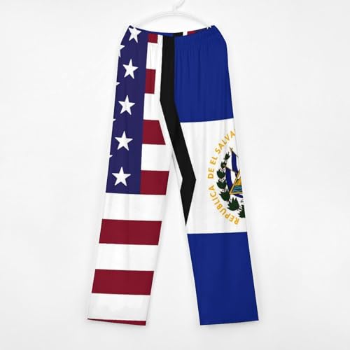 United States And El Salvador FlagChildren's Casual Pajamas130CM2