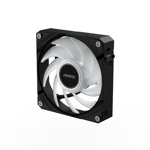Image of AORUS EZ Chain Fan 120, 120mm Hydro Dynamic Bearing Computer Case Fan