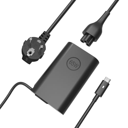 LIUDLIAE Ladekabel Laptop 65W USB C Netzteil Kompatibel mit Dell Latitude 5440 5540 5420 5520 5490 7420 5430 5179 7430 7330 7275 7340 7450 7370 5450 5550 5530 3520 9410 XPS 13 Schnelllade-Netzkabel