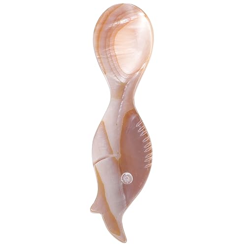 Garneck Shell Spoon Mini Tasting Spoons for Yogurt Soup Ideal for Gourmet Party