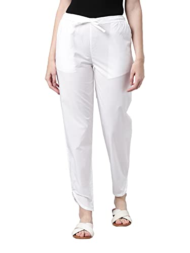 Image of GO COLORS Women Mid Rise Cotton Dhoti Pant