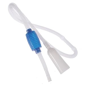 AKORD Siphon – Bomba de Agua al vacío, Limpiador de Grava, Filtro de Acuario