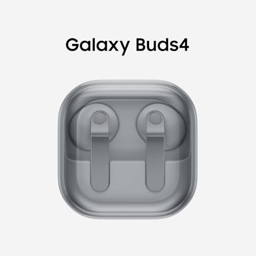 Image of Samsung Galaxy Buds 4 (2026) AI True Wireless Bluetooth Earbuds + $20 Gift Card, Noise Cancelling, Hi-Res Audio, 1-Way Speaker, New Fit, IP54, Live Translation, White [US Version, 2 Yr Warranty]