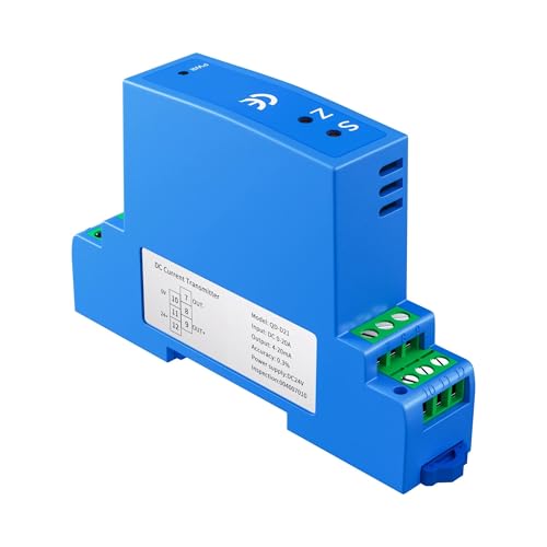 Transmetteur de capteur de courant CA CC convertisseur de signal DC24V entrée Input DC 0-2A