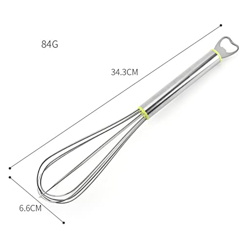 Schneebesen Edelstahl mit Korkenzieher Schneebesen Küche Backutensilien