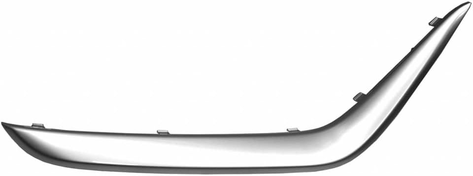 For Kia Niro 2017 2018 2019 Bumper Cover Molding Driver Side Rear Lower Painted Gray | Replacement For KI1146103 | 191275727706