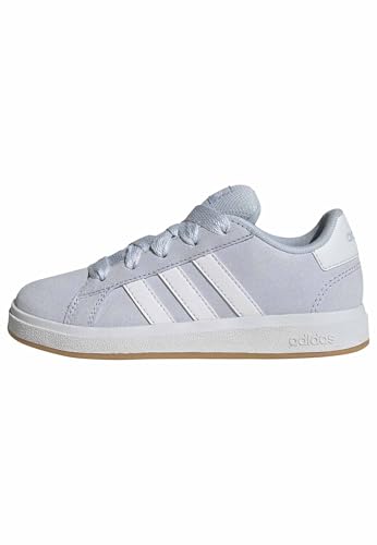 adidas Mixte Enfant Grand Court 00s Shoes Kids, Crystal Sky/FTWR White/Gum 3, 39 1/3 EU