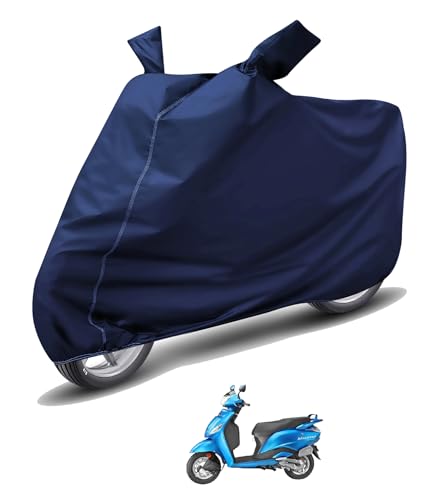 Image of Auto Hub Waterproof Scooty Cover Compatible with Hero Maestro Dustproof, UV Protection Two Wheeler Scooty Maestro Cover - Blue