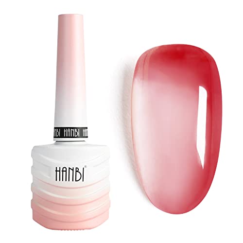 Gel Nail Polish - 36 Clolors Translucent Jelly Glass UV Led Gel Polish Natural Girly Colors Cruelty-Free Nail Lacquer, 0.5 fl oz