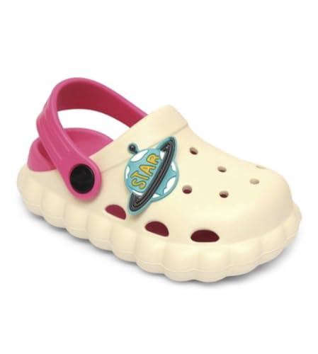 Image of GLJ Little Wonders Kids Clogs, Water Shoes for Girls and Boys, Penguin Design, Toddler Sizes