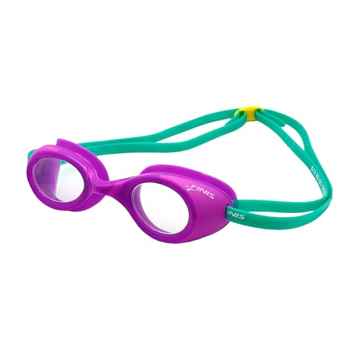 FINIS Fruit Basket Kids Scented Swim Goggles - For Ages 3-6 - Anti-Fog - UV Protection - Soft Silicone Fit - Grape