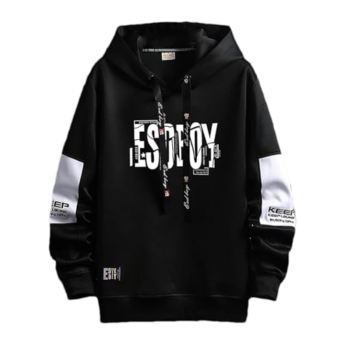BoShiNuo Spring Autumn Men's Hoodies Casual Sport Hooded