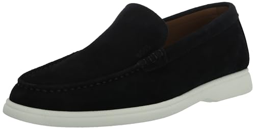 Image of BOSS Womens Smooth Suede Sneaker Sole Loafers