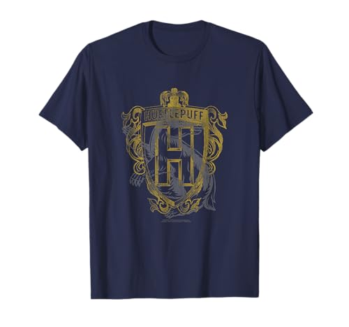 Harry Potter Hufflepuff Badger Crest T-Shirt