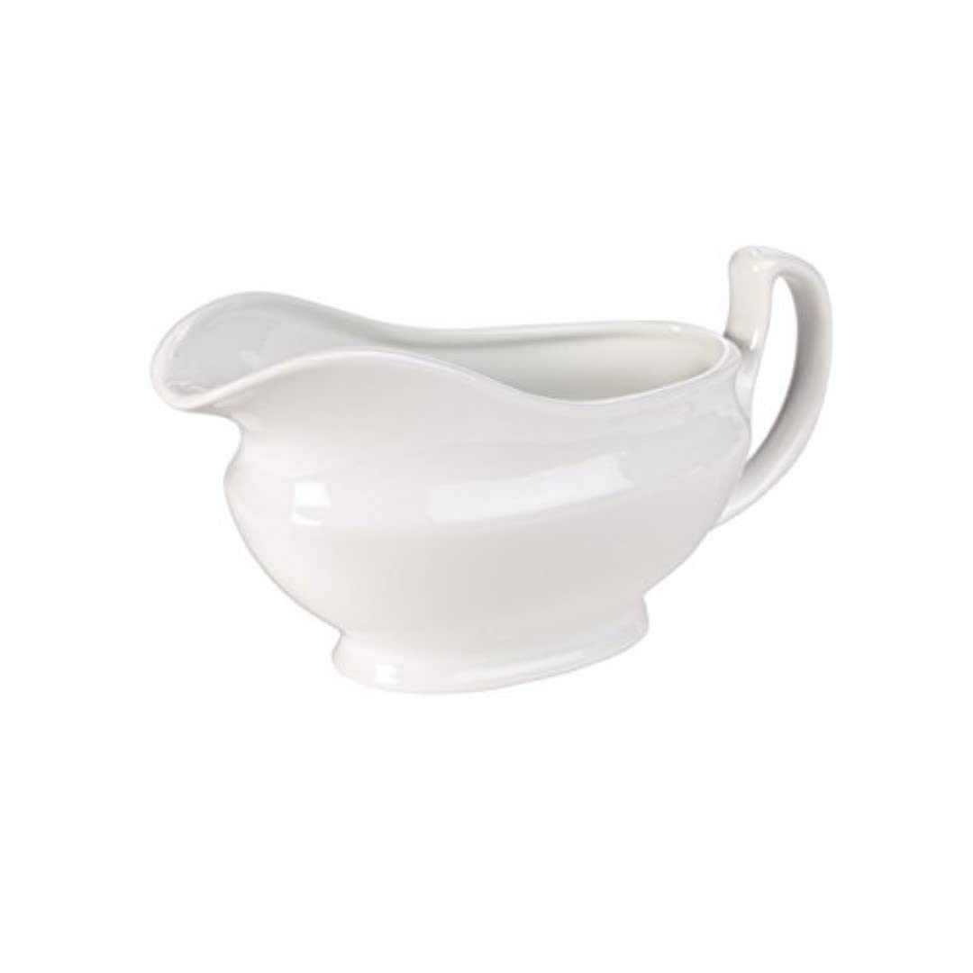 Genware NEV-308514 Royal Saucer Boat, 14 cl/5 oz. (Pack of 6)