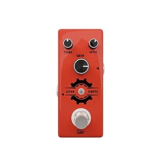 ISET Overdrive Pédale de guitare électrique Bass True Bypass PD-8 - Les Beatles, Paul McCartney, John Lennon, RIngo Starr, George Harrison