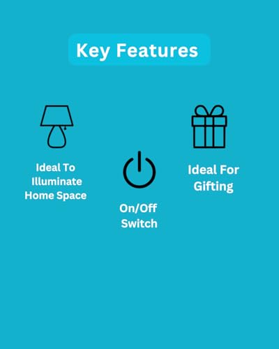 Image of Table Lamp for Living Room Decoration, Bedroom, Study, Office, and Gifting | Handcrafted Wave Ambient Night Lamp with On /Off Switch, Without Bulb | Bedside Lamp (Home Decor Items)