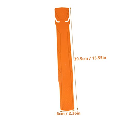 Protector de cuadro para bicicleta Abaodam, calcomanías y cinta protectora para mountain bike, color naranja miniatura 2