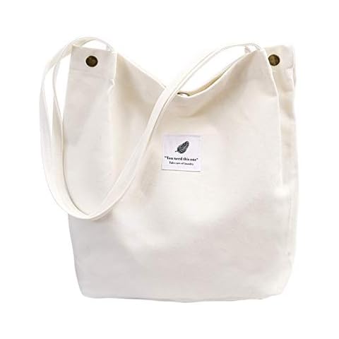 Bolsa de algodón con bolsillo interior y cremallera Cover